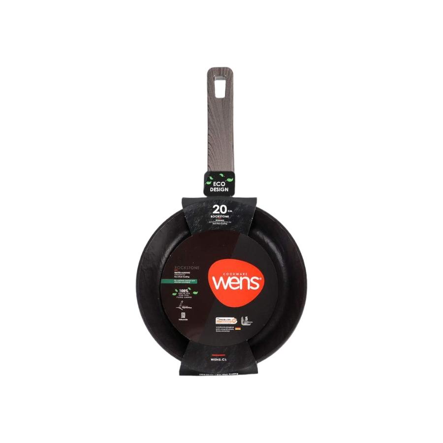 Sarten Aluminio 28 Cm Wens Rockstone Negro
