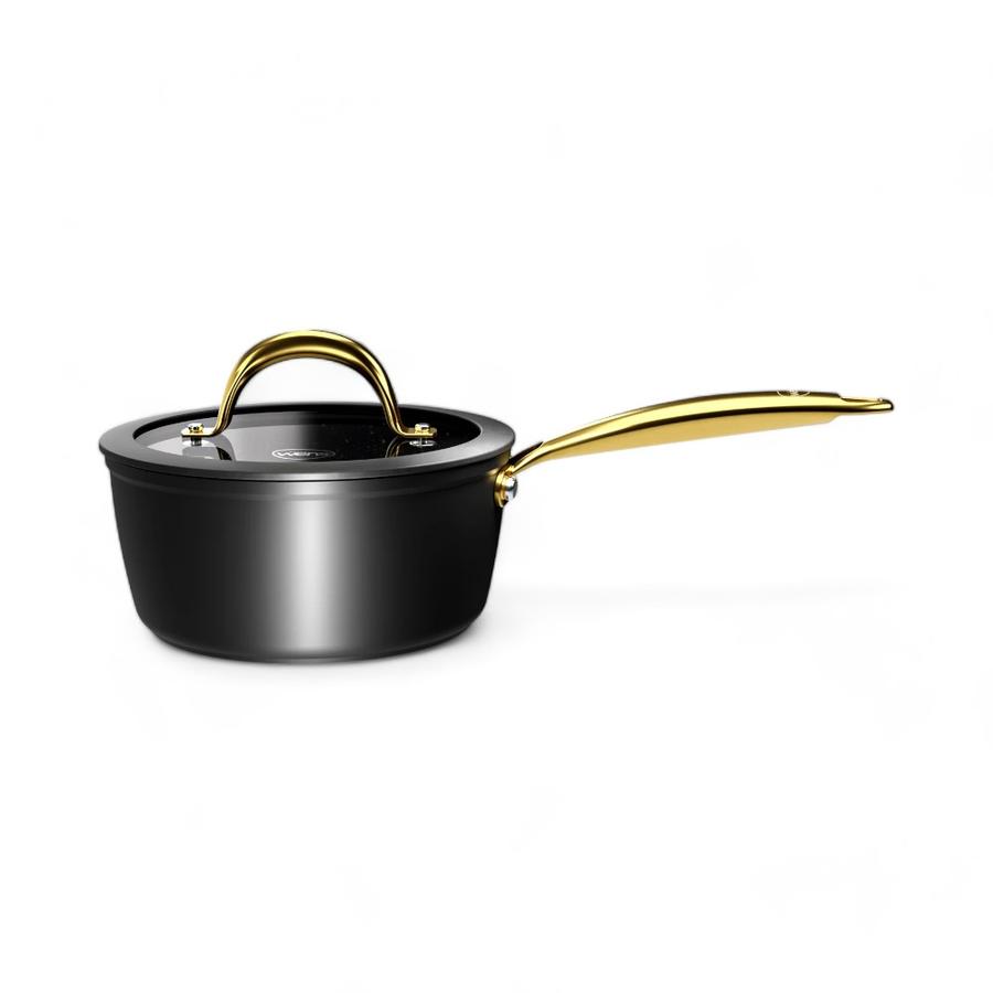 Batería Cocina Wens 7 Piezas Aluminio Forjado Golden Series