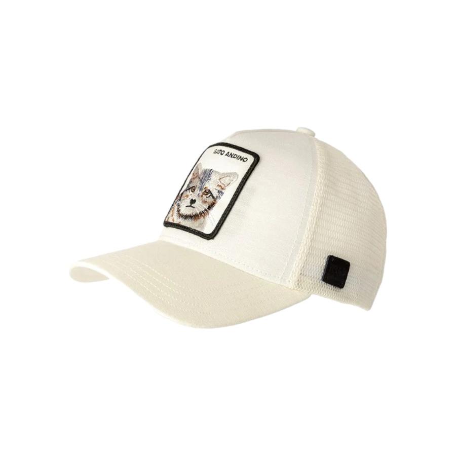 Jockey Unisex Wild Lama Gato Andino Lino Blanco