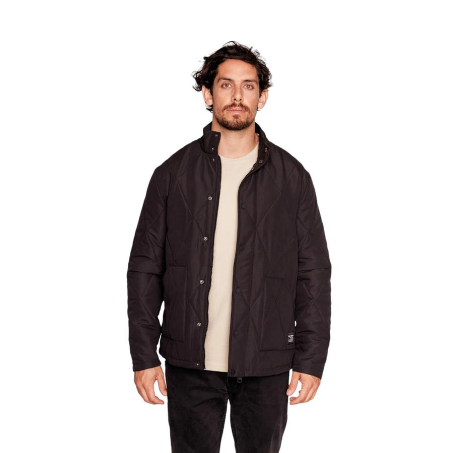 Parka Guaco Reciclada Hombre Wild Lama Negro