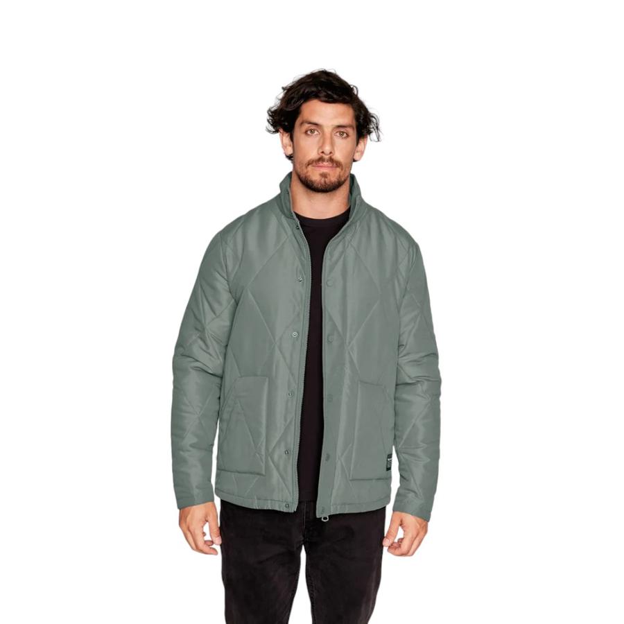 Parka Wild Lama Hombre Guaco Verde