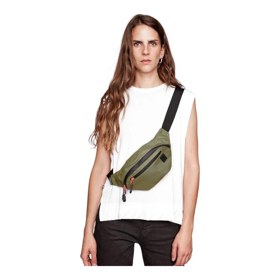 Banano Bold Reciclado Verde Militar Wild Lama