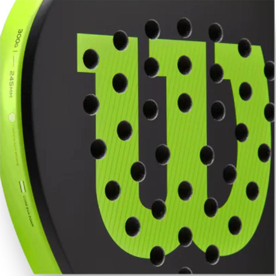 Pala Pádel Wilson Blade Junior V2 Negro/Verde