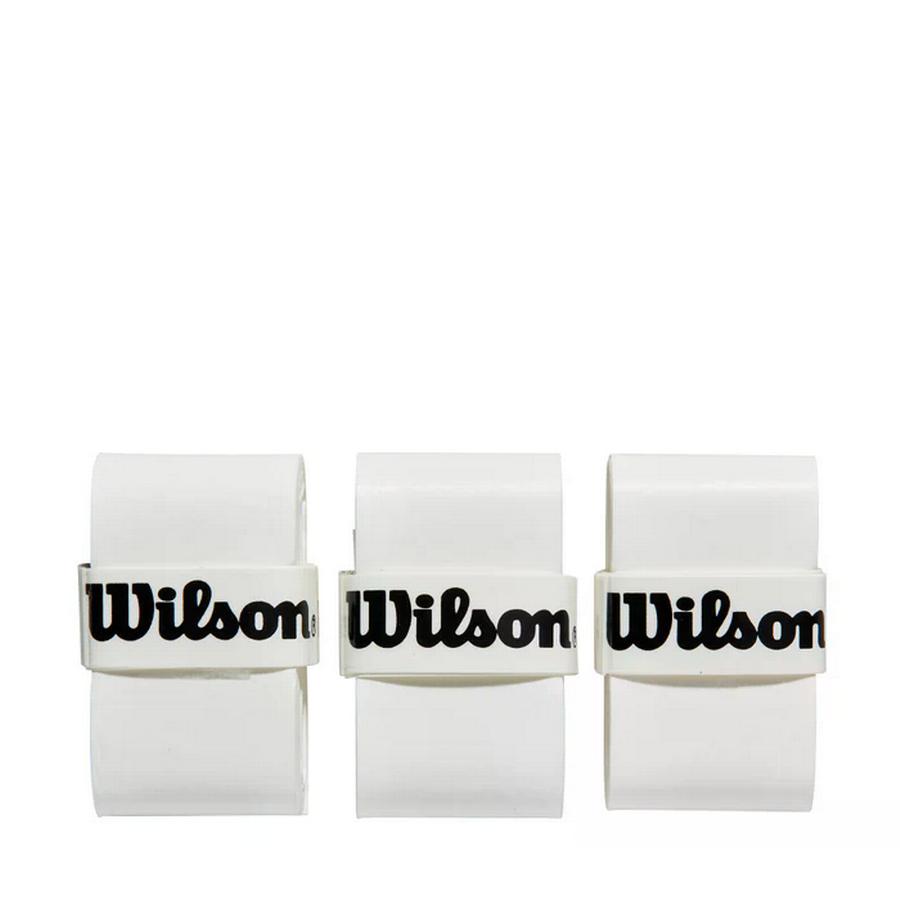 Pack 3 Pro Overgrip Padel Wilson Blanco