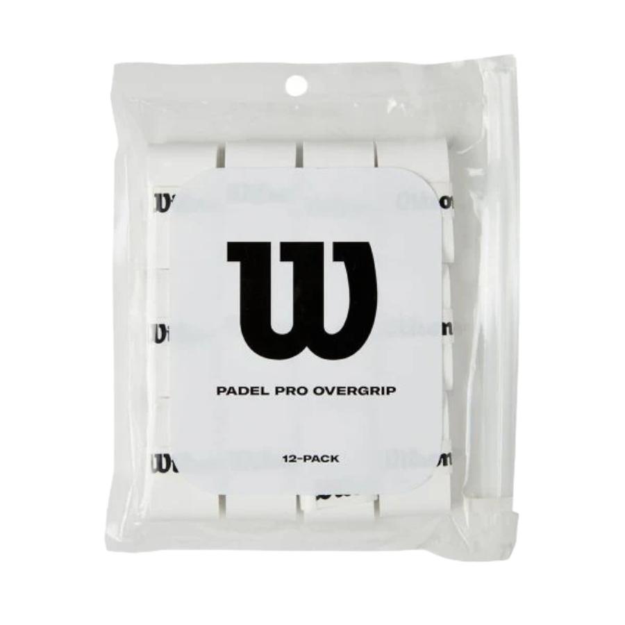 Pack 12 Pro Overgrip Padel Wilson Blanco