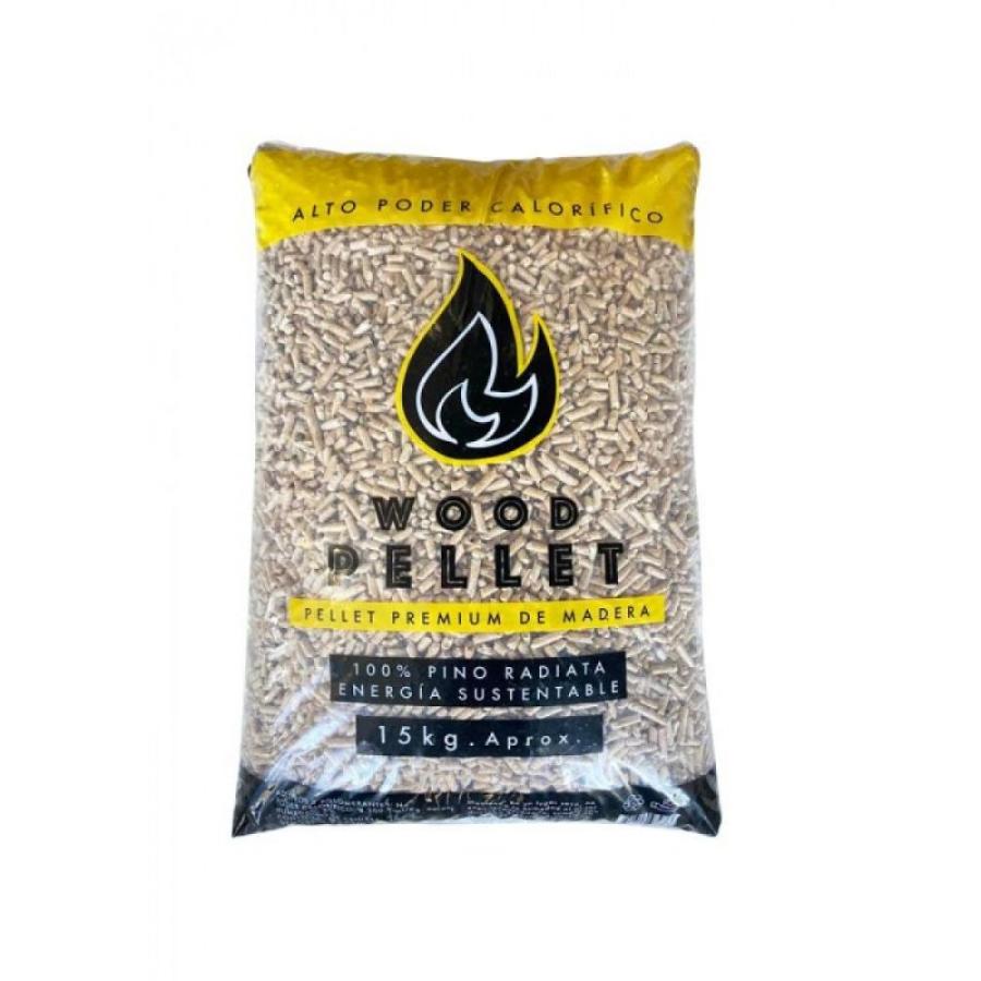 Bolsa Pellets Wood Pellet 15 Kg
