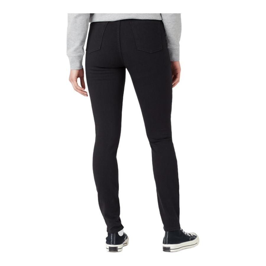 Jeans Mujer Wrangler Skinny Fit Negro