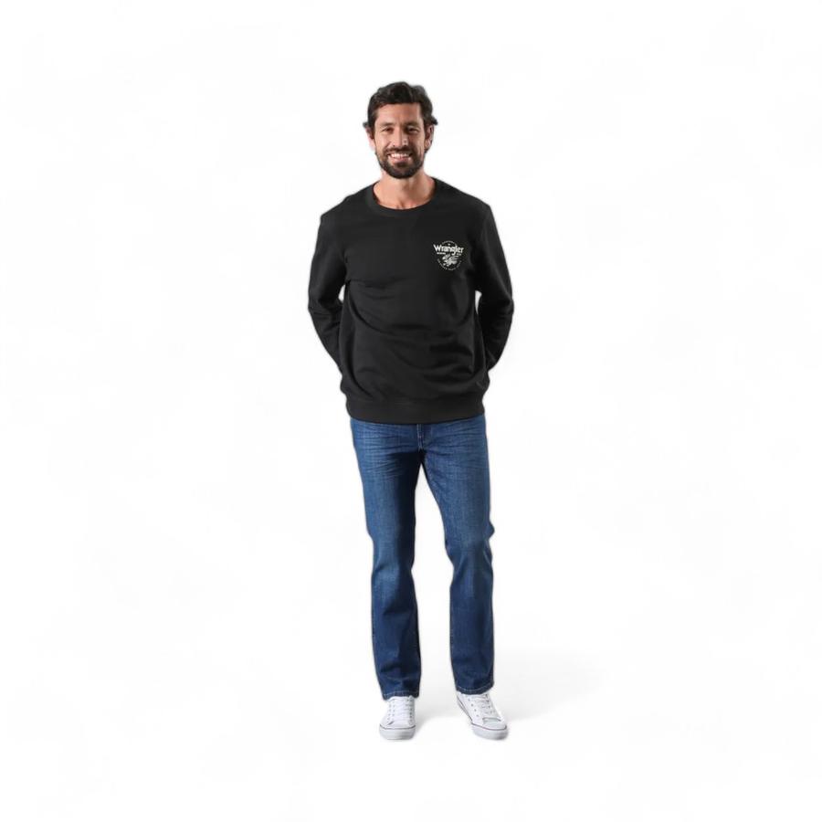 Jeans Hombre Wrangler Greensboro Regular Fit Azul