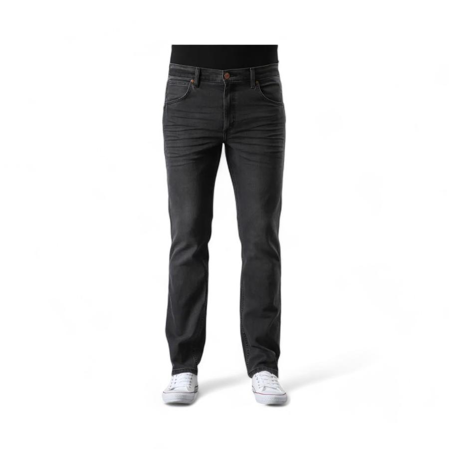 Jeans Hombre Wrangler Greensboro Regular Fit Negro