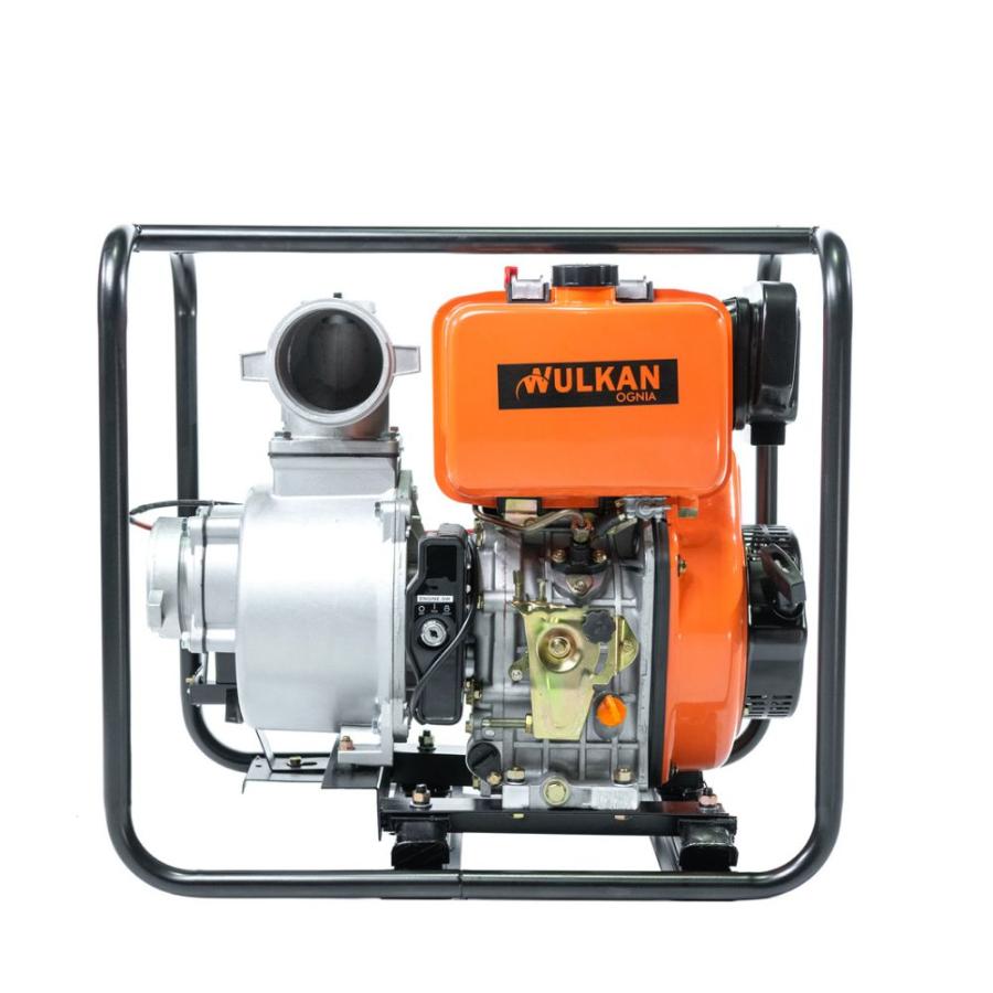 Motobomba Wulkan 4x4 Partida Eléctrica 7.5Kw/10Hp