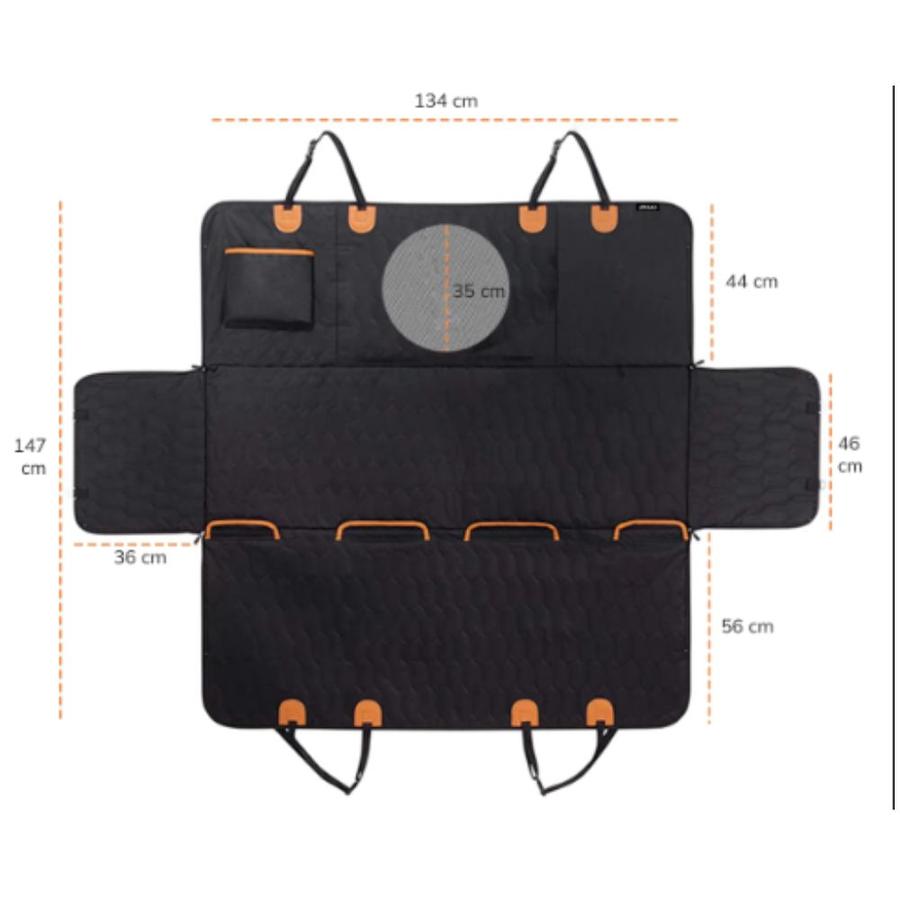 FUNDA ASIENTO IMPERMEABLE MULTIUSO NEG XROAD