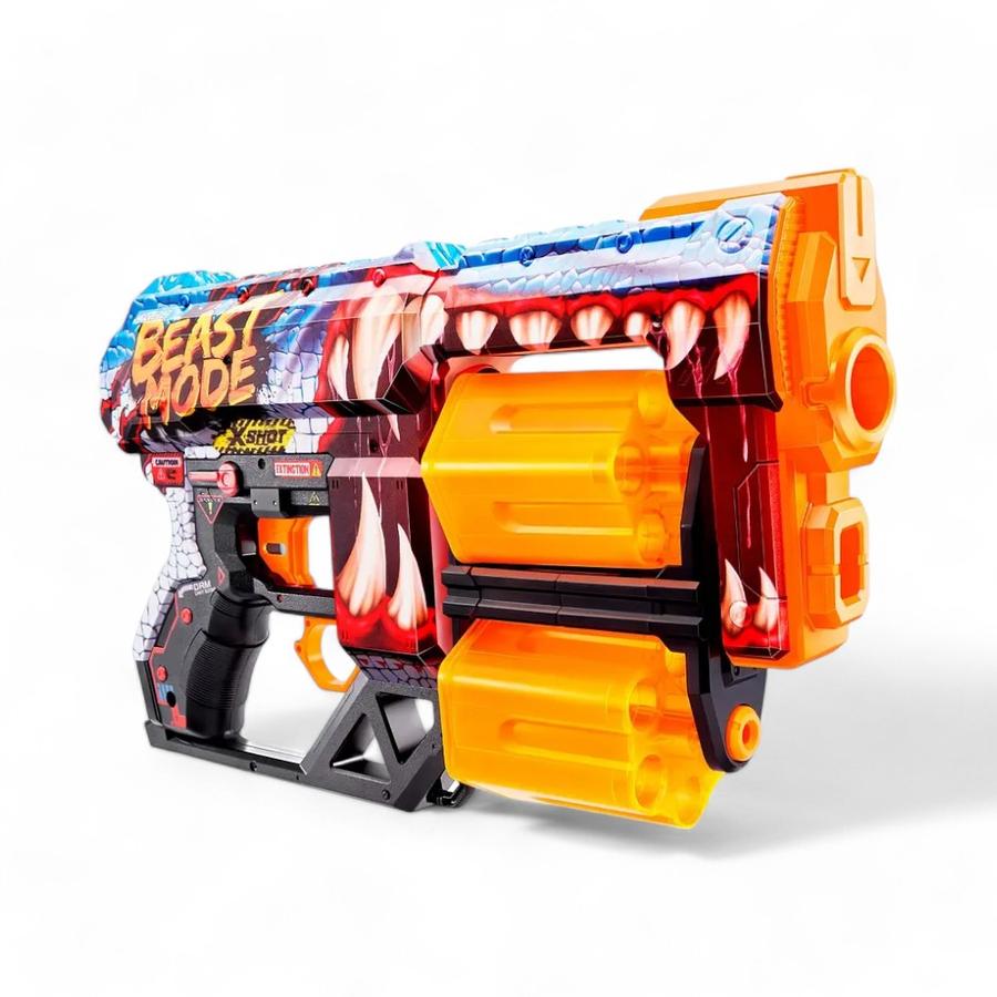 Lanza Dardos Coleccionable X-Shot Dread Skins + 12 Dardos