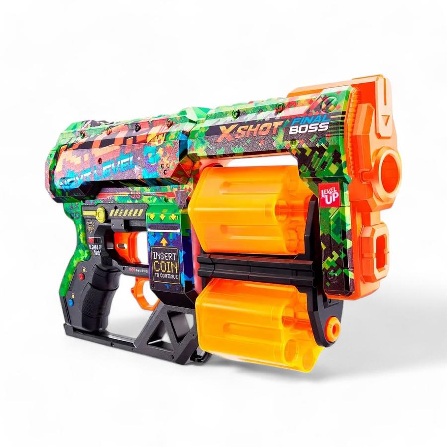 Lanza Dardos Coleccionable X-Shot Dread Skins + 12 Dardos