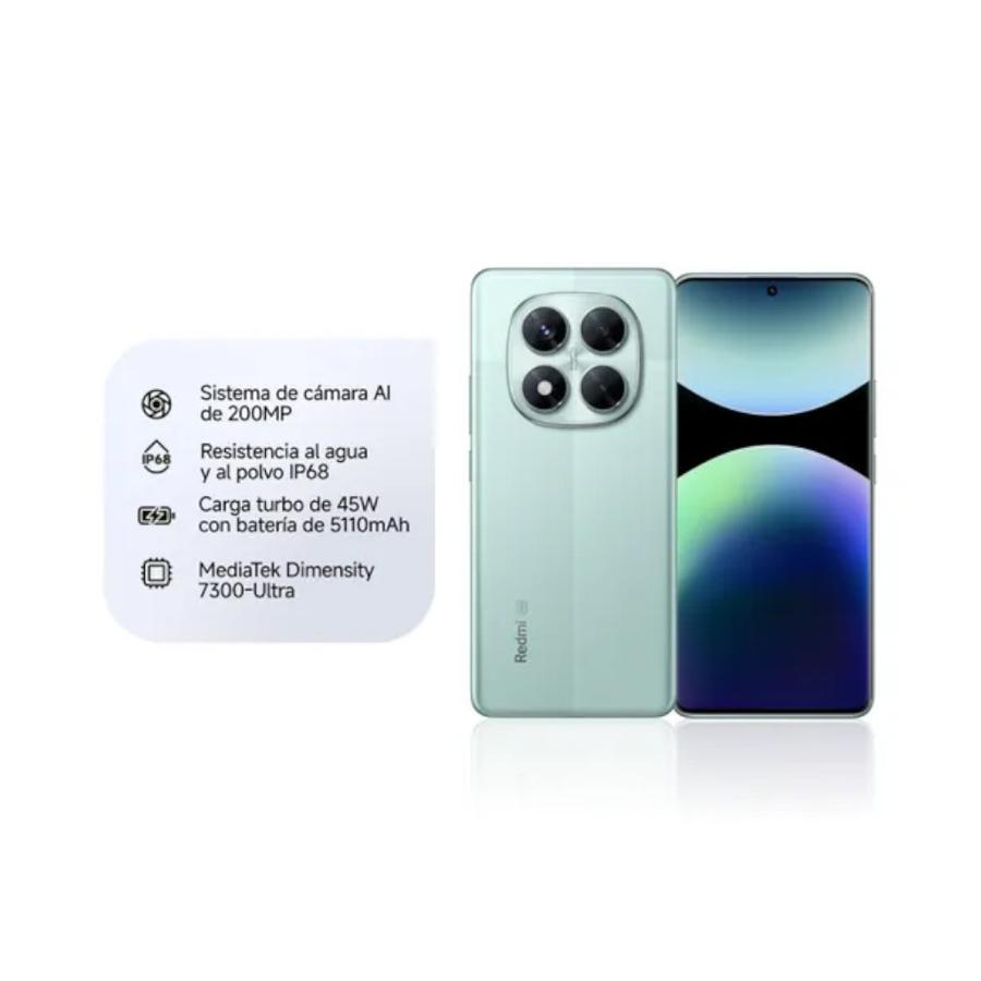 Smartphone Redmi Note 14 Pro 5G 8GB/256GB Coral Green