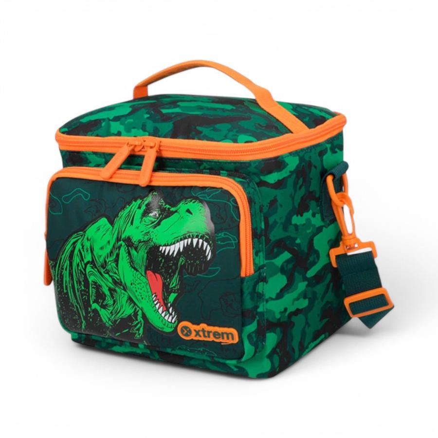 Lonchera Térmica Xtrem Oregon 5XT Dino 9 Litros Verde