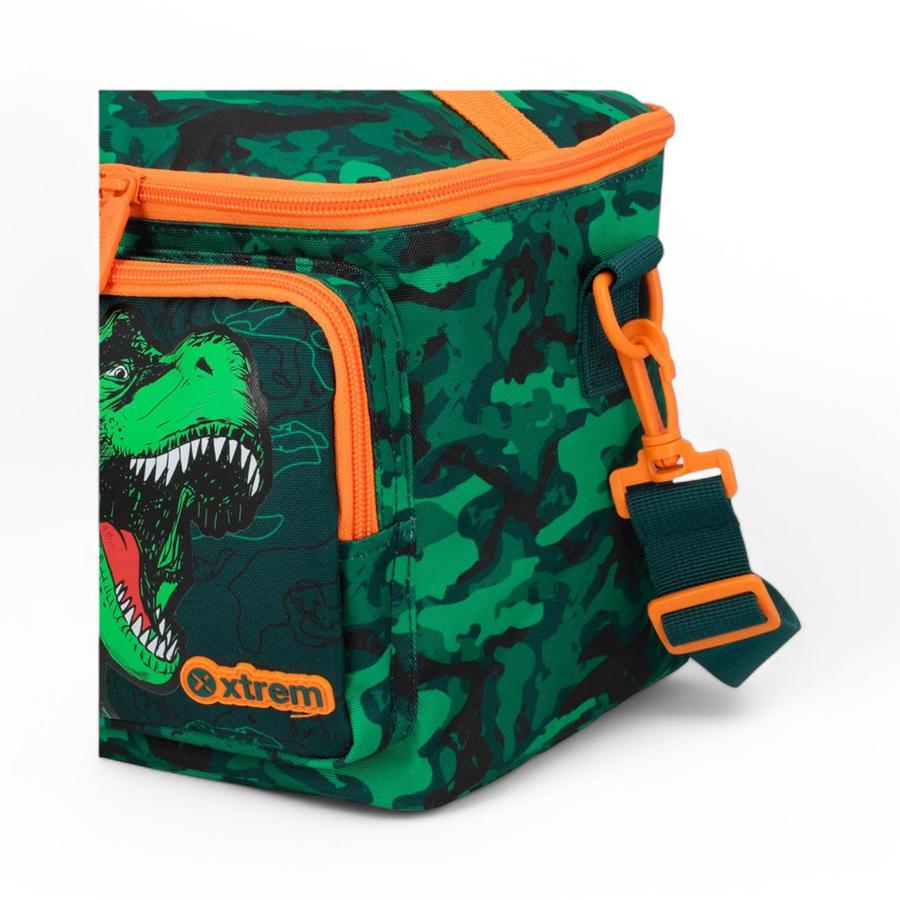 Lonchera Térmica Xtrem Oregon 5XT Dino 9 Litros Verde