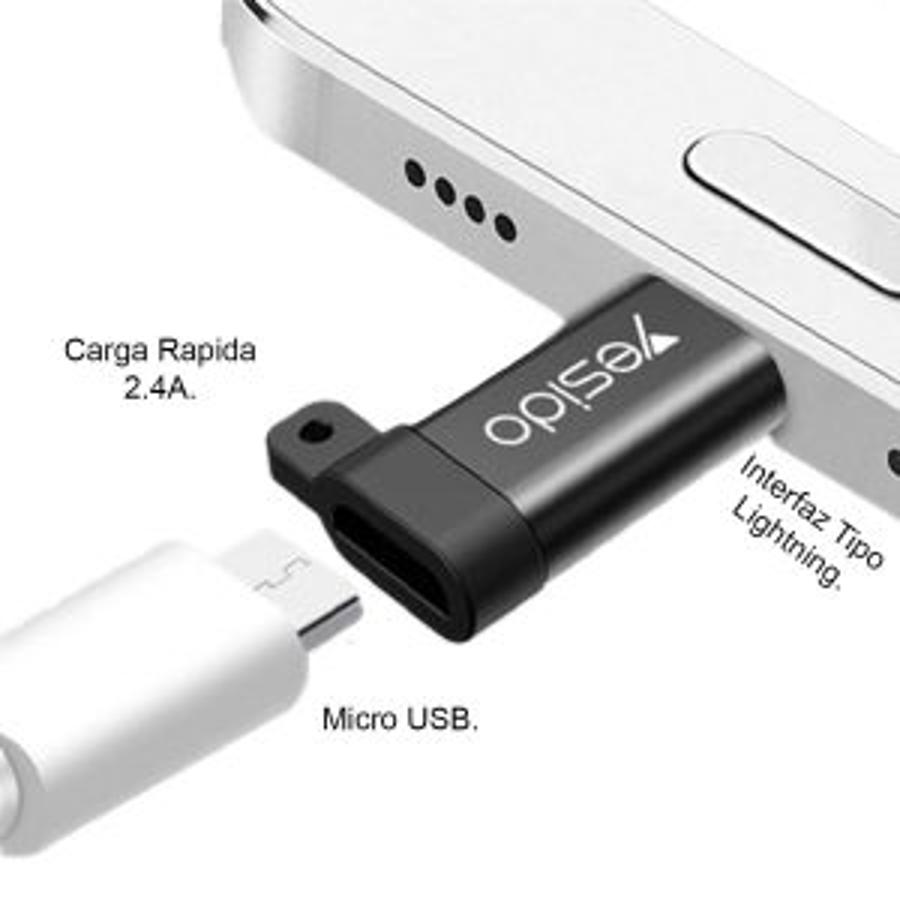 Adaptador Yesido Tipo C A Iphone