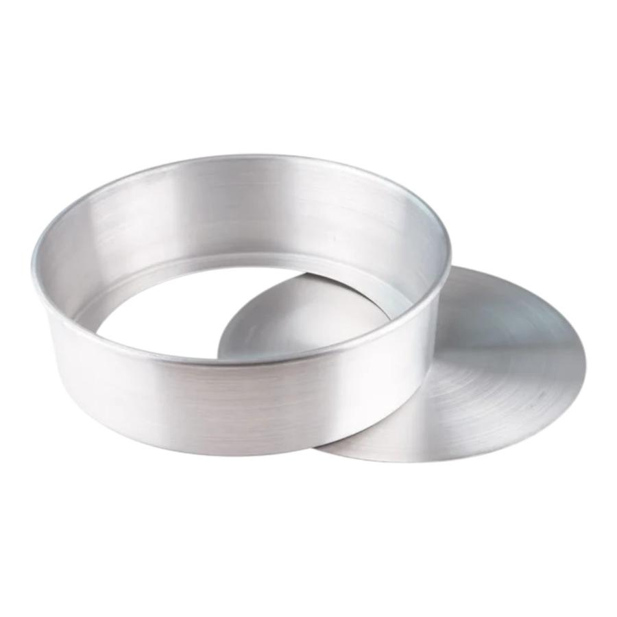 Molde Torta 28 Cm Aluminio Yevenes Gris