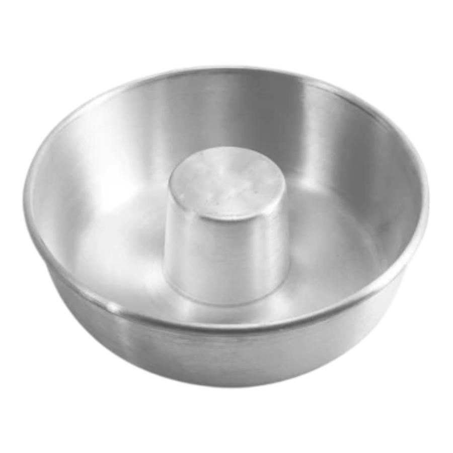 Molde Flanera 24 Cm Aluminio Yevenes Gris