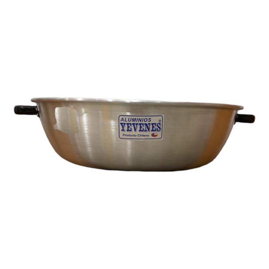 Paila Para Freir Yevenes 40 Cm Plateado
