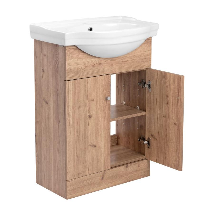 Pack Renovación Baño - WC One Piece Valdivia + Monomando Alabama + Mueble Marie Rústico