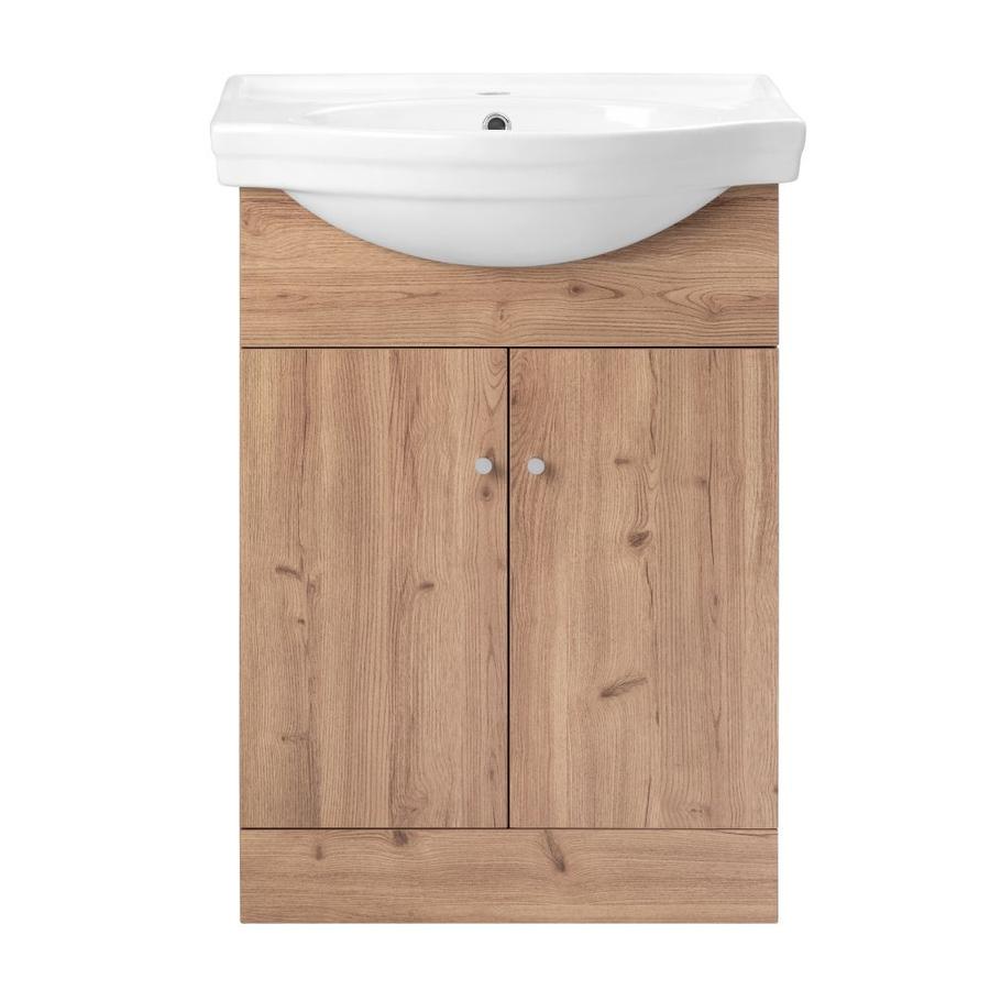 Pack Renovación Baño - WC One Piece Valdivia + Monomando Alabama + Mueble Marie Rústico