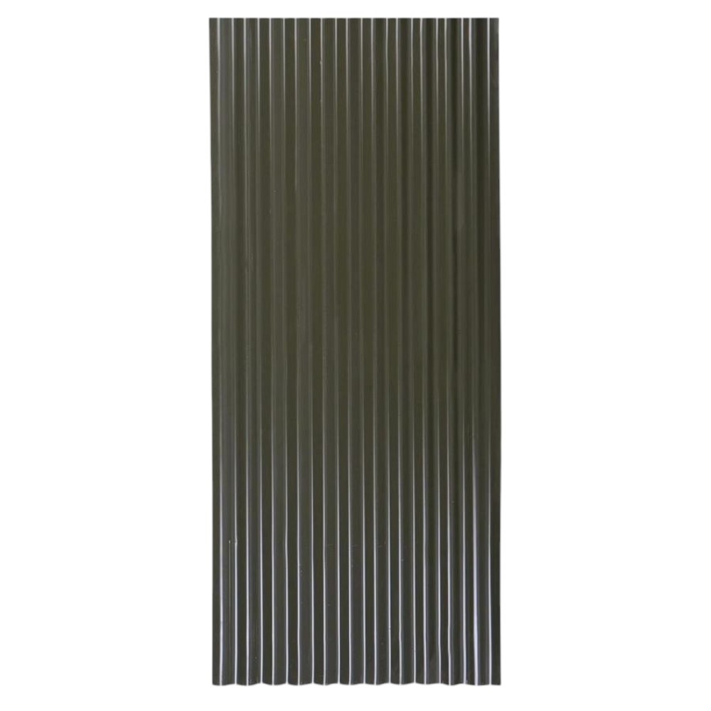 Plancha Zinc  Villalba Acanalado Negro 0,35x851x3660 mm