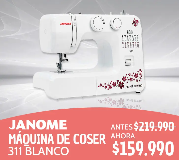 Banner Maquina de Coser JANOME