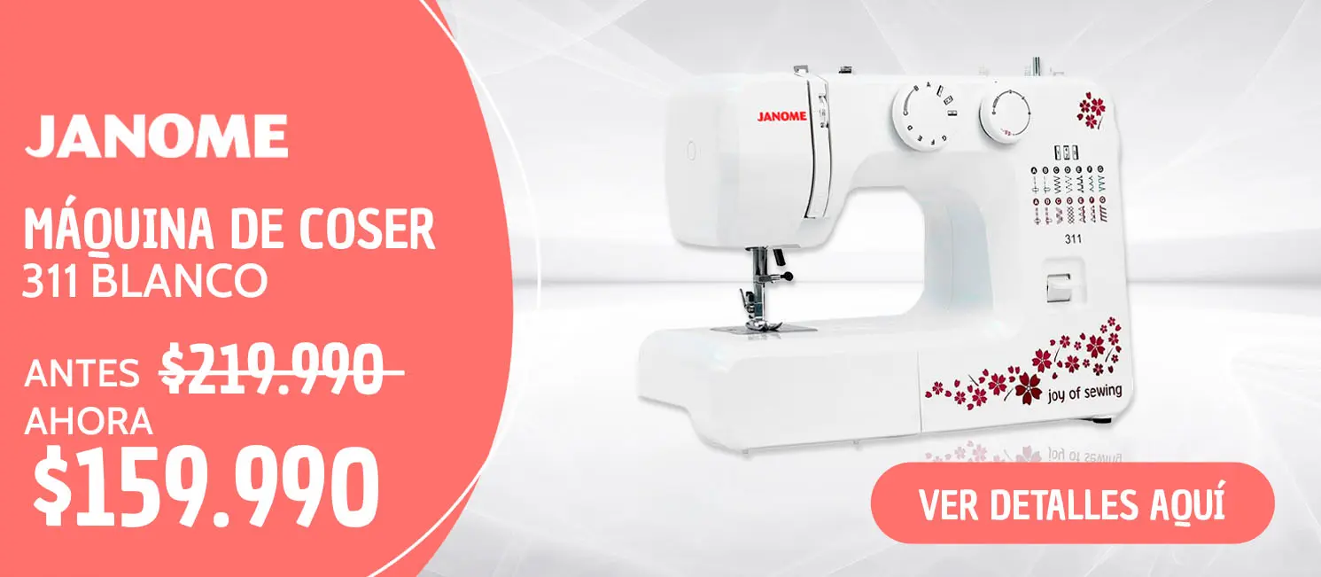 Banner Maquina de Coser JANOME